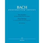 Bach, JS 3 Sonatas, BWV 1027-1029