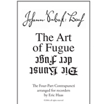 Bach, JS: Art of Fugue: the Four-Part Contrapuncti arranged for recorders