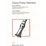 Telemann, GP 2 Partitas ("Die Kleine Cammer-musik), in F Major after TWV41:E-flat Major 1 &amp; TWV41:G2