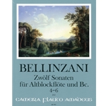 Bellinzani, PB: 12 Sonatas for alto recorder & basso continuo, nos. 4-6