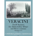 Veracini, Francesco: 12 Sonatas, vol. 1 (nos. 1-3)