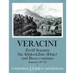 Veracini, Francesco: 12 Sonatas, vol. 4 (nos. 10-12)