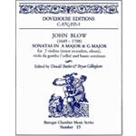 Blow, John: 2 Sonatas (A Major & G Major)