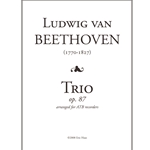 Beethoven, Ludwig van: Trio, op. 87