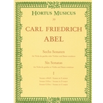 Abel, Carl Friedrich: 6 Sonatas, vol. 1