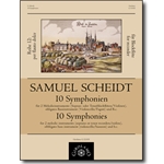 Samuel Scheidt: 10 Symphonies from LXX Symphonien (1644)