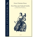 Hesse, JC: 2 Duos (Duo for viola da gamba & basso, Duo for flute & viola da gamba)
