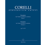 Corelli, Arcangelo: Sonatas for Violin, op. 5/I-VI