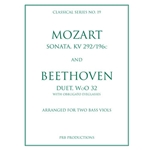 Mozart, W and Beethoven, L: Sonata, KV 292 & Duet, WoO32