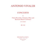 Vivaldi, A: Concerto in g, RV103