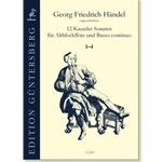 Handel, GF: 12 Kasseler Sonatas, Volume 1 (nos. 1-4)