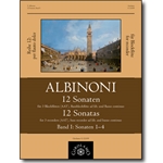 Albinoni, Tommaso: 12 Sonatas, vol. 1 (nos. 1-4)