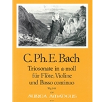 Bach, CPE Trio Sonata in a minor (Wq 148)