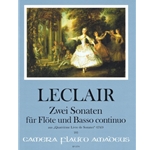 LeClaire, JM: 2 Sonatas op. 2/2 e minor, op. 4/7 G Major