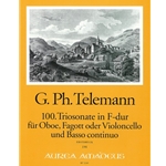 Telemann, GP: 100. Triosonata in F Major (TWV:F16)