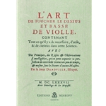 Danoville: L’Art de touche le dessus et basse de violle (Paris, 1687), facsimile