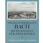 Bach, WF 6 Sonatas, nos. 1-3 (e minor, G Major, E-flat Major)