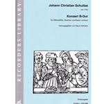 Schultze, JC: Concerto in B-flat