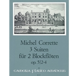 Corrette, Michel 3 Easy Suites, op. 5/2-4