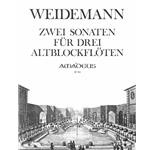 Weidemann 2 Sonatas, op. 3/3 &amp; 6