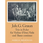 Graun, JG Trio Sonata in B-flat Major