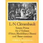 Clerambault Sonata Prima in G Major