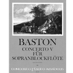 Baston Concerto V in C Major (w/ keyboard reduction)