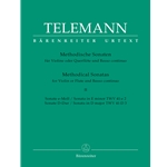 Telemann, GP: Methodical Sonatas II TWV 41:e2 and TWV 41:D3