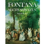 Fontana 6 Sonatas (Sonate A 1.2.3. per il Violino, o Cornetto, Fagotto, Chirtarone, Violoncino...[Venice, 1641])