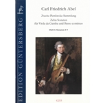 Abel, CF: Ten Sonatas for Viola da Gamba from the Second Pembroke Collection. vol. 1