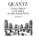 Quantz 2 Trios (Trio II &amp; Trio III) (QV 3:3.1 and 3:3.2)