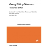 Telemann, GP: Trio sonata in d minor TWV 42:g6 arr. for Recorders by Martin Nitz