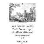 Loeillet de Gant, Jean Baptiste 12 Sonatas, op. 1/1-3