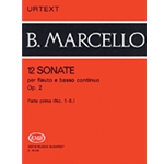 Marcello: 12 Sonate per Flauto e Basso Continuo op 2 part 1