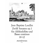 Loeillet de Gant, Jean Baptiste 12 Sonatas, op. 1/10-12