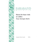 Duets for bass viols or cellos: Easy baroque duets