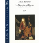 Johan Schenck : Le Nymphe di Rheno I-IV