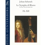 Johan Schenck : Le Nymphe di Rheno IX-XII