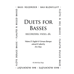 Duets for Basses, volume 2: English & German Baroque