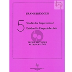 Brüggen, F: 5 Studies for Finger Control
