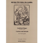 Finger, Gottfried: Curiosa und Intrada