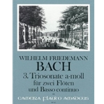 Bach, WF Trio 3 in a minor (Falck 49)
