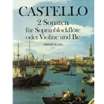 Castello, Dario 2 Sonatas