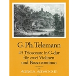 Telemann, GP Trio Sonata 43 in G Major (TWV 42:G11)