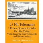 Telemann, GP Concerto ("Paris" Quartet no. 1) in G Major (TWV 43:G1)