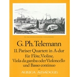 Telemann, GP Paris Quartet no. 11 in A Major (TWV 43:A3)