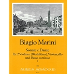 Marini Sonatas &amp; Dances, op. 22, vol. 1