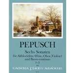 Pepusch 6 Sonatas [1st set] (1-3)