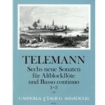 Telemann, GP 6 New Sonatinas, v. 1 TWV 41:e11, G11, e10
