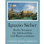 Sieber 6 Sonatas (Venice, c.1750)